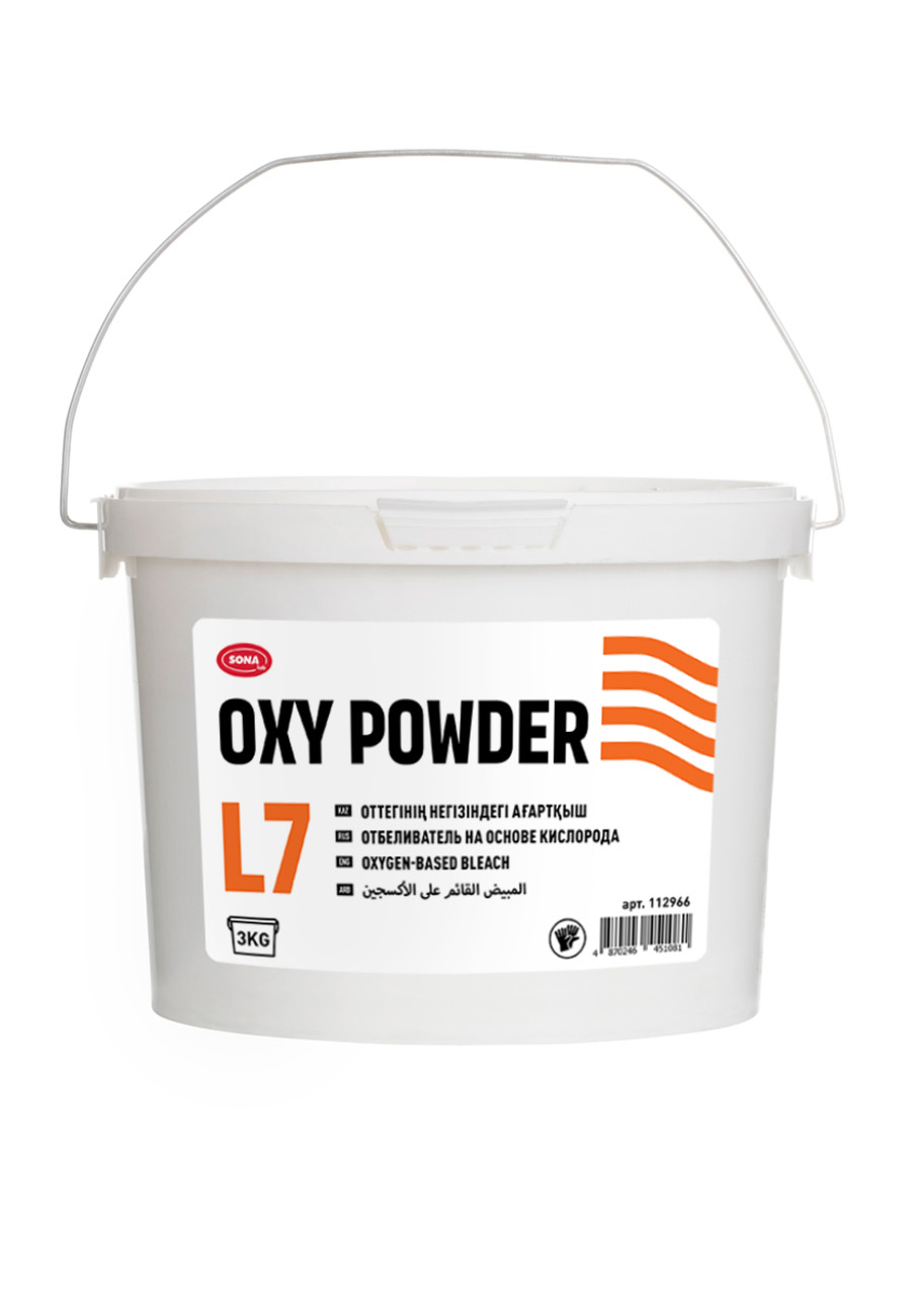 L3 OXY POWDER 3кг- Отбеливатель на основе кислорода